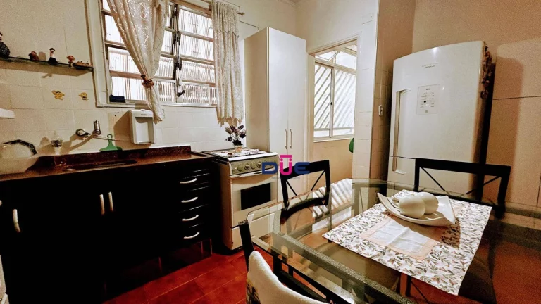 Imagem Apartamento com 2 dormitórios à venda, 64 m² por R$ 390.000 - Boqueirão - Santos/SP