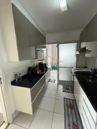 Imagem Apartamento 3 dormitórios, sendo 1 suite, sala 2 ambientes, varanda, sol da manhã, cozinha planeja...