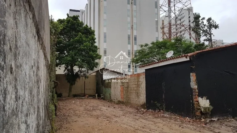 Imagem Terreno comercial para locação em Guarujá-SP, bairro Pitangueiras, 654,00 m² de área.