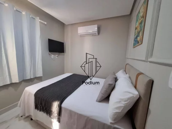 Imagem Flat mobiliado com área de lazer e vista para o mar da praia do Cabo Branco - FL0824.