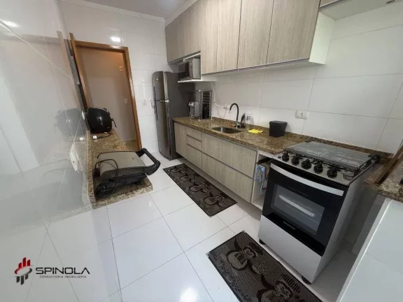 Imagem Apartamento com 2 dormitórios à venda, 141 m² por R$ 640.000,00 - Vila Caiçara - Praia Grande/SP