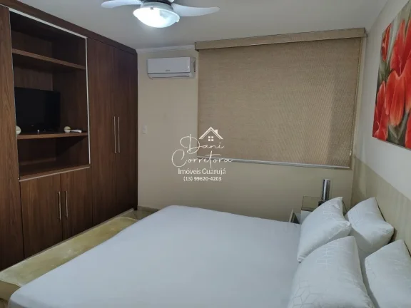 Imagem Lindo apartamento com 3 Suítes na orla das Pitangueiras com lazer, Guarujá-SP - 142m², 2 Salas, 4 Banheiros e 1 Vaga de Garagem!