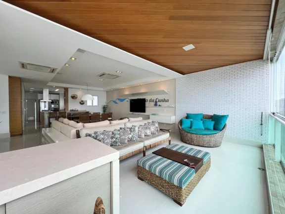 Imagem Linda Cobertura para Venda de Frente para o Mar, com Piscina Privativa com 4 suítes, 3 vagas, 300m², Riviera de São Lourença, Bertioga