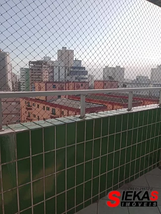 Imagem Apartamento para venda ou locação no Caiçara, Praia Grande-SP: 2 quartos, 1 suíte, 1 sala, 2 banheiros, 1 vaga e 90m². Venha conferir!