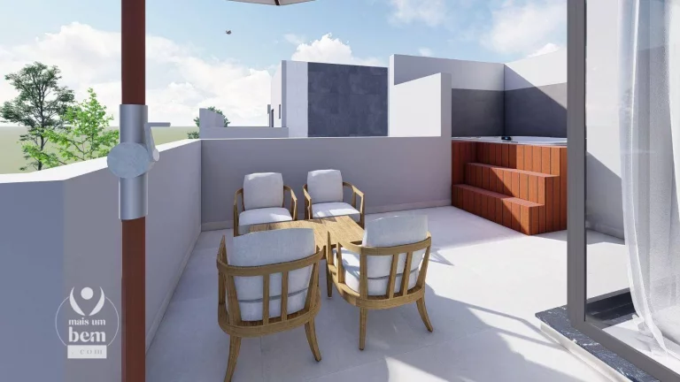 Imagem Sobrado em condomínio com 3 dormitórios à venda, 120 m² por R$ 740.000 - Uberaba - Curitiba/PR
