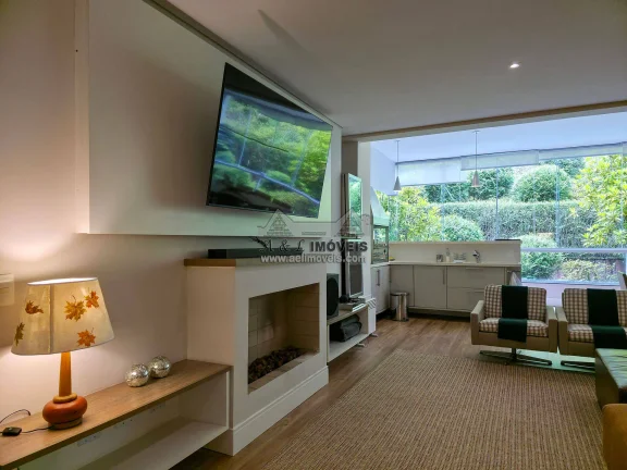 Imagem Apartamento em Campos do Jordão 159 m² a 800m do Capivari e Varanda Gourmet