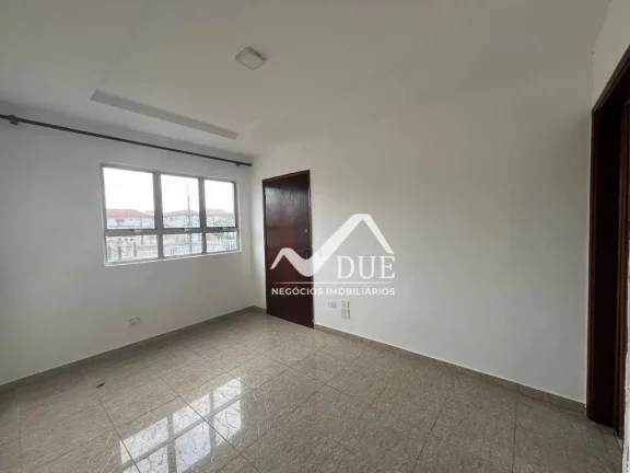 Imagem Apartamento com 2 quartos um deles suite, vaga demarcada de frente com vista livre e duas sacadas à venda, 76 m² por R$ 350.000 - Estuário - Santos/SP