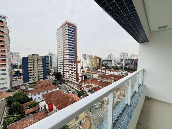 Imagem Apartamento à venda com 2 dormitórios e 2 suítes - Campo Grande / Santos