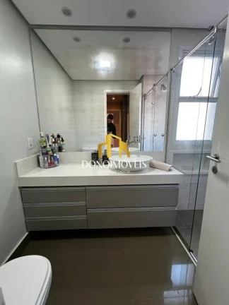 Imagem Apto venda 3 dorm, vista piscina, andar alto, 123m Cond Domo Life SBC SP