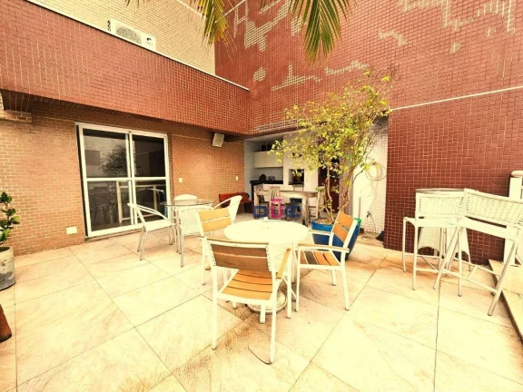 Imagem Cobertura com 3 dormitórios à venda, 169 m² por R$ 2.300.000 - Pompeia - Santos/SP