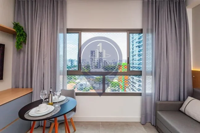 Imagem Studio à venda no Brooklin Paulista, São Paulo-SP: 1 quarto, 1 banheiro, 29m² de área. Venha conferir!