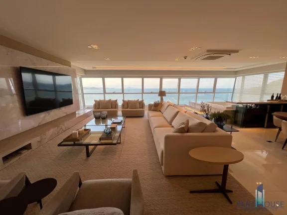 Imagem Apartamento Frente Mar para Venda em Balneário Camboriú, CENTRO, 5 dormitórios, 5 suítes, 6 banheiros, 5 vagas