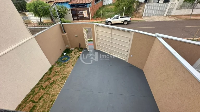 Imagem Casa à venda em Campo Grande-MS, no Portal do Panamá: 3 quartos, 1 suíte, 1 sala, 3 banheiros, 3 vagas de garagem e 124m².