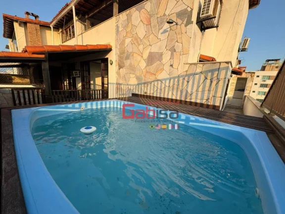 Imagem Cobertura com 5 dormitórios à venda, 246 m² por R$ 900.000,00 - Parque Central - Cabo Frio/RJ