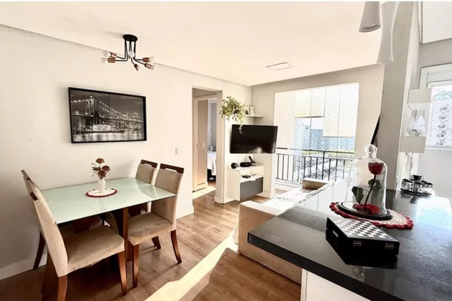 Imagem Apartamento à Venda com 46m², Varanda, Móveis Planejados, Conforto e Lazer à Porta de Casa