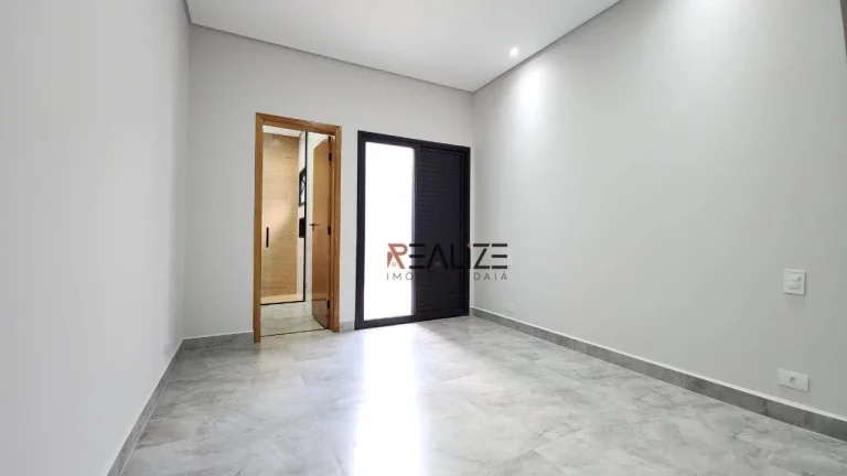Imagem Casa moderna com 3 dormitórios à venda, 105 m² por R$ 764.000 - Jardim Residencial Veneza - Indaiatuba/SP