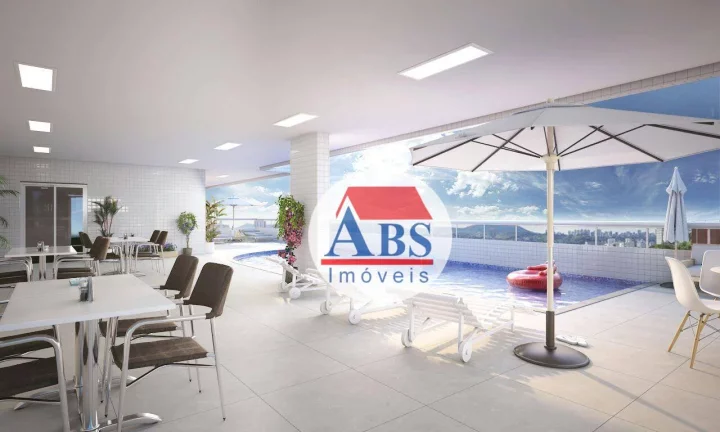 Imagem Apartamento com 2 dormitórios à venda, 84 m² por R$ 420.000,00 - Aviação - Praia Grande/SP