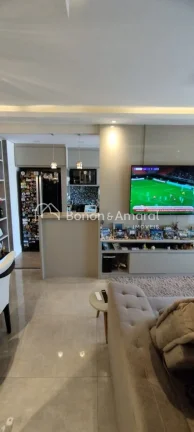 Imagem Apartamento com 3 quartos sendo 1 suíte, com área 77m², varanda , 2 vagas, garagem coberta , sol ...