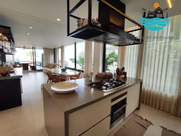 Imagem Pé na Areia com Vista ao mar - A Venda ou Locação de Temporada - Juquehy com 4 suítes, lado direito, máx. 12 pessoas | Juquehy Imobiliária