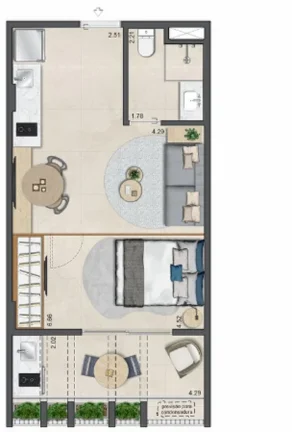 Imagem APARTAMENTO RESIDENCIAL em Rio de Janeiro - RJ, Leblon