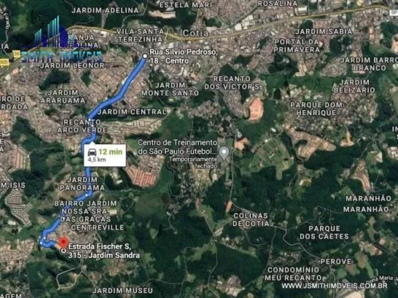 Imagem Área 2.740m² (ZIS) próx. ao centro de Cotia (Km 32 Rap. Tavares) p/ MCMV