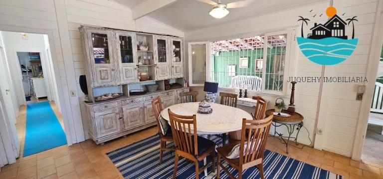 Imagem Casas para Alugar Temporada Juquehy - lado direito da praia, piscina e churrasqueira, 2 vagas 3 dorm,1 suíte, máx. 10 pessoas | Juquehy Imobiliária