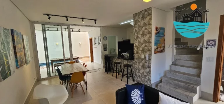 Imagem Casas para Alugar anual em Juquehy - com 3 suítes, lado direito, piscina e churrasqueira privativa máx. 8 pessoas | Juquehy Imobiliária