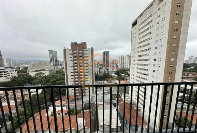 Imagem Apartamento tipo studio, mobiliado, 1 dormitório, sacada, cozinha planejada, banheiro, 26m².

Pró...