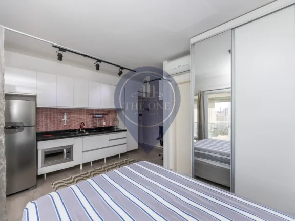 Imagem Studio de alto padrão na Vila Mariana, São Paulo-SP: 1 quarto, 1 suíte, 1 sala, 1 banheiro, 1 vaga - 36m². Venha conferir!