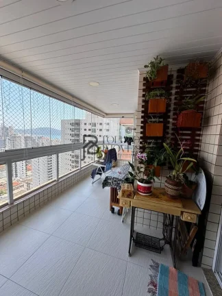 Imagem Apartamento de 2 Dormitórios sendo 1 suíte no bairro Guilhermina - Praia Grande