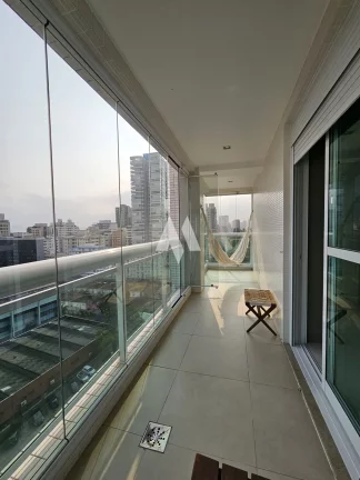 Imagem Apartamento alto padrão à venda com 3 suítes e Vista para o mar no bairro da Aparecida em Santos/SP