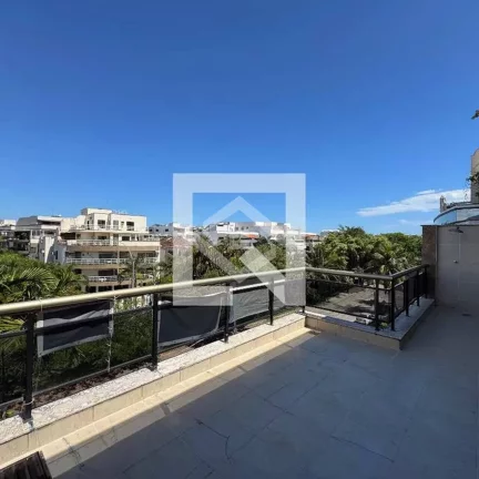 Imagem Cobertura espaçosa com 3 quartos, varanda gourmet - Recreio