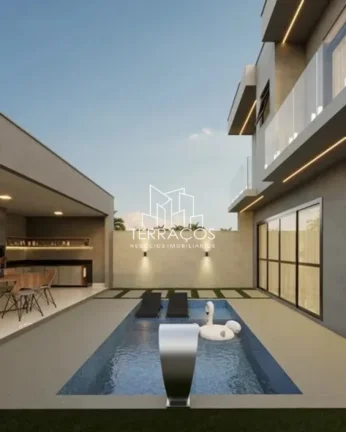 Imagem CASA NO CONDOMÍNIO PHYTUS - FASE DE ACABAMENTO - 4 DORMITÓRIOS/1 SUITE - ÁREA GOURMET COM PISCINA - ITUPEVA