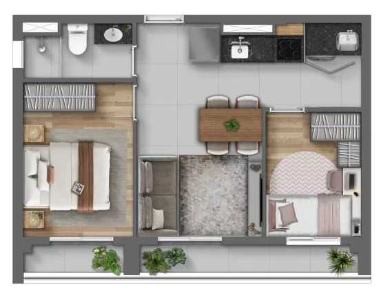 Imagem APARTAMENTO RESIDENCIAL em São Paulo - SP, Santo Amaro