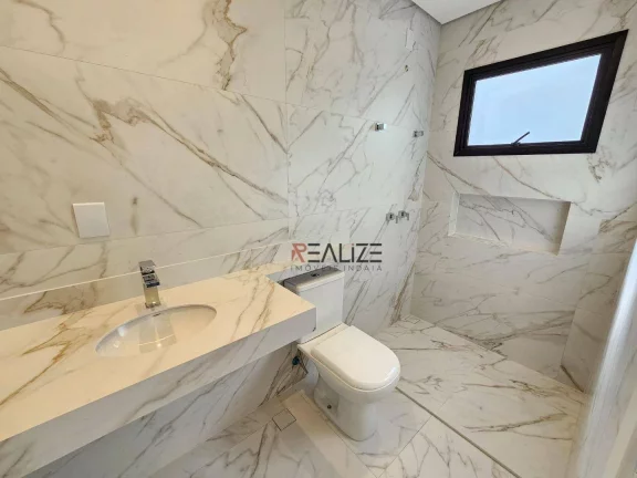 Imagem Casa moderna com 3 suítes à venda, 205 m² por R$ 1.420.000 - Condomínio Jardim Piemonte - Indaiatuba/SP