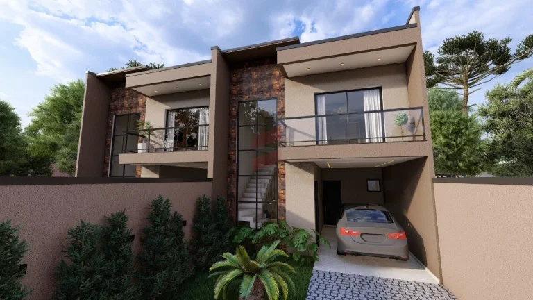 Imagem SOBRADO com 3 dormitórios à venda com 240m² por R$ 790.000,00 no bairro Maria Antonieta - PINHAIS / PR