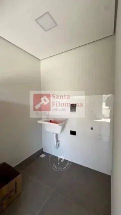 Imagem Sobrado para Venda em Santo André, Jardim Santo Antônio, 2 dormitórios, 2 suítes, 4 banheiros, 2 vagas