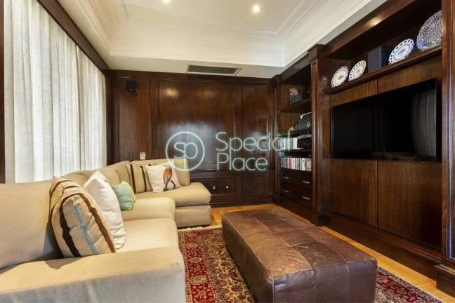Imagem Apartamento alto padrão no Jardim Europa andar alto de 465m² com 04 dormitórios, 04 suítes e 05 ...
