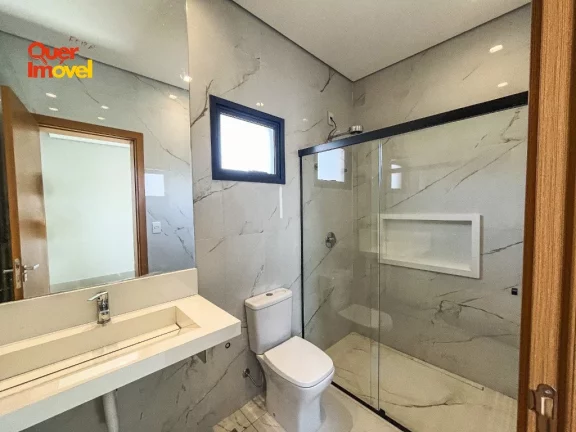 Imagem Casa de luxo em condomínio à venda ou locação em Ribeirão Preto-SP, Loteamento Santa Marta - 3 quartos, 3 suítes, 1 sala, 3 banheiros, 4 vagas, 137,27 m²!