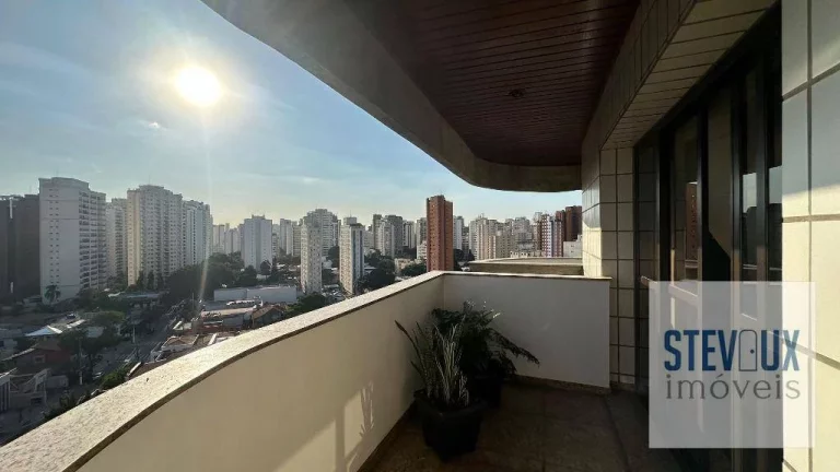 Imagem Cobertura com piscina e vista ampla em Moema Pássaros