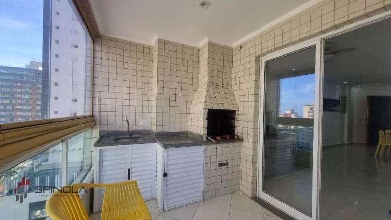 Imagem Apartamento com 3 dormitórios à venda, 100 m² por R$ 670.000,00 - Tupi - Praia Grande/SP