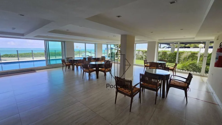 Imagem Apartamento de Porteira fechada á beira mar com varanda/sacada em Formosa/Cabedelo- AP2518