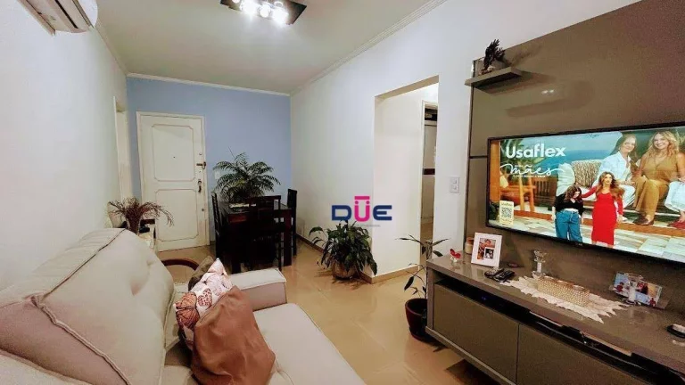 Imagem Apartamento com 2 dormitórios à venda, 66 m² por R$ 550.000 - Embaré - Santos/SP