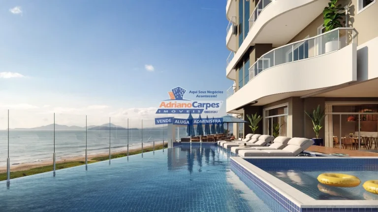 Imagem Adriano Carpes imóveis vende apartamento 3 ou 4 suítes na praia central de Bal. Piçarras SC