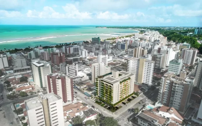Imagem Apartamento à venda, 60 m² por R$ 968.350,00 - Cabo Branco - João Pessoa/PB