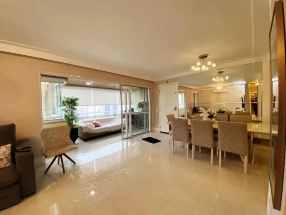 Imagem Apartamento de luxo no coração de Santo André-SP: 3 quartos, 3 suítes, 4 banheiros, 2 vagas na garagem, 115m²! Confira agora no Condomínio Paris Santo André!