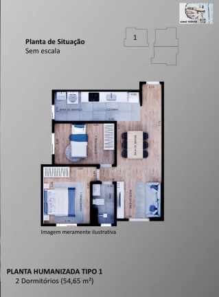 Imagem Apartamentos 1 e 2 dormitórios com/sem vaga - Casa Verde