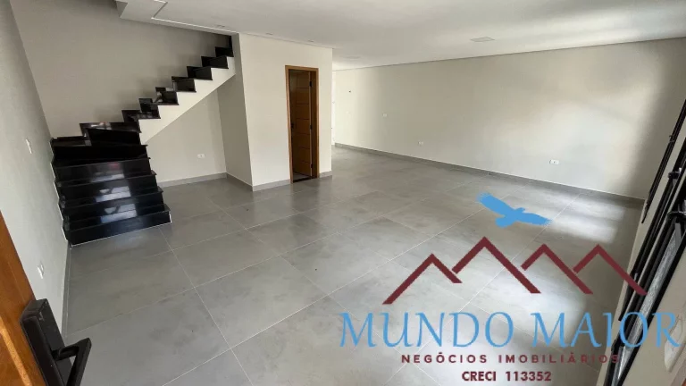 Imagem Sobrado à Venda novo- 154m2 -Vila Scarpelli - 3 dormitorios e 2 vagas !!