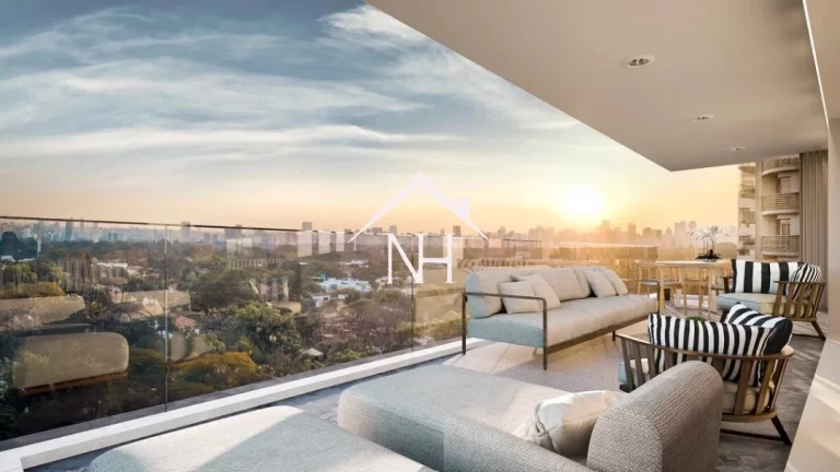 Imagem apartamento de 195m no Jardins com 2 suítes (1 master) 2 vagas, home theater, hall privativo, rooftop com piscina com borda infinita, solarium, lounge