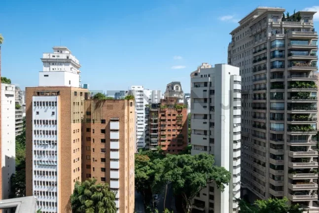 Imagem Apartamento de luxo à venda em São Paulo-SP, Jardim Paulistano: 3 quartos, 3 suítes, 3 salas, 5 banheiros, 3 vagas, 278m².